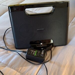 Portable Black Audio Speaker